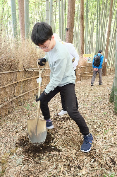 ①竹林整備（久田緑地）