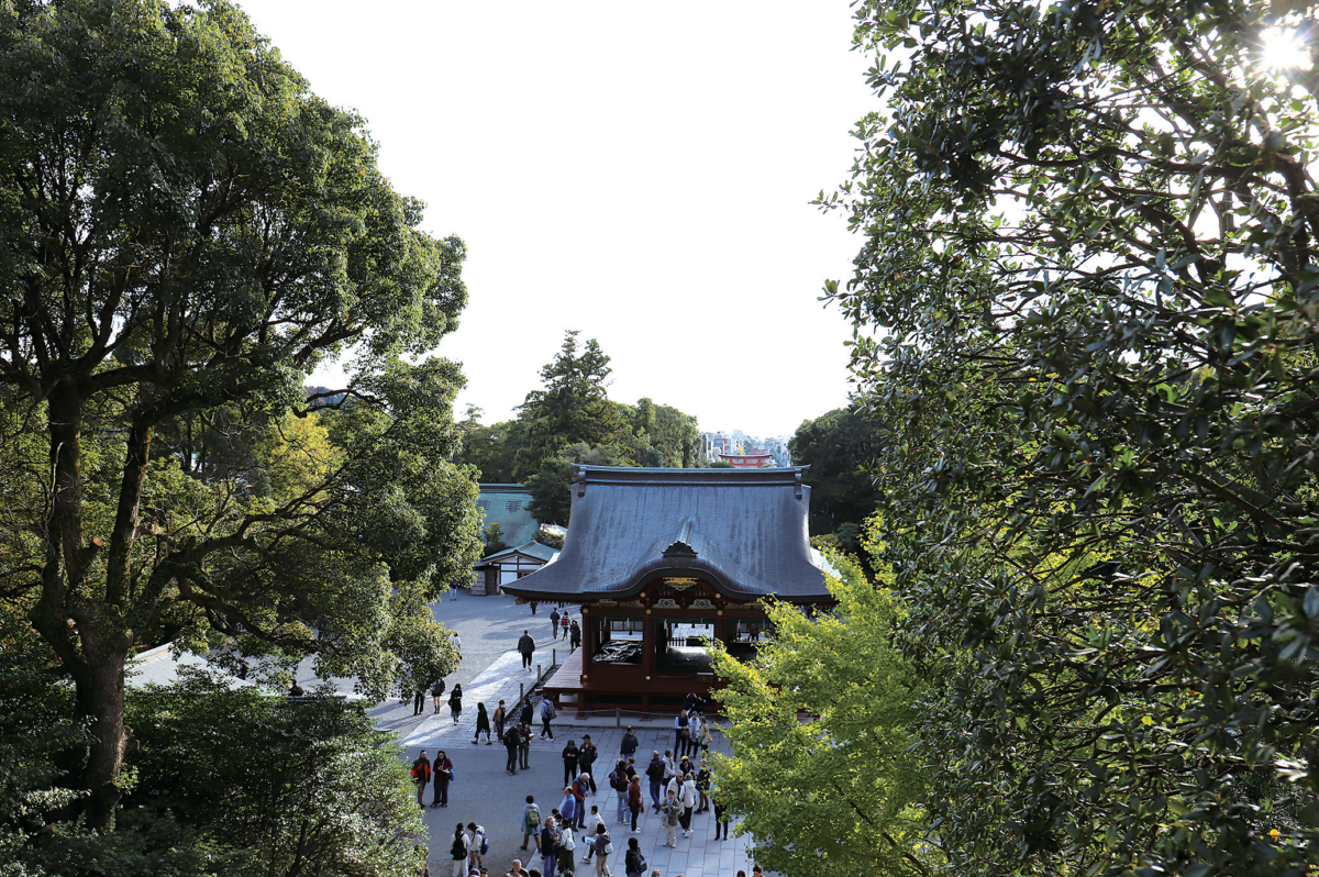 鶴岡八幡宮舞殿